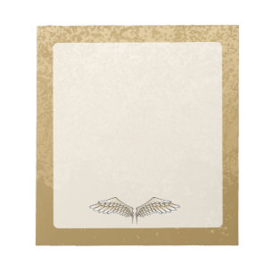 Bloc-note Ailes beige