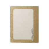 Bloc-note Ailes beiges (Tourné)