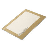 Bloc-note Ailes beiges (Incliné)