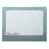 Bloc-note ailes bleu-gris (Devant)