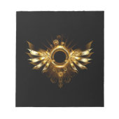 Bloc-note Ailes de Steampunk (Devant)