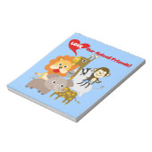 Bloc-note Aimez nos amis animaux (Tourné)