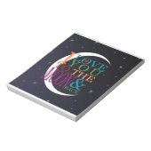 Bloc-note Aimez-vous à la Lune et retour (Tourné)