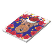 BLOC-NOTE AIRDALE TERRIER (Tourné)