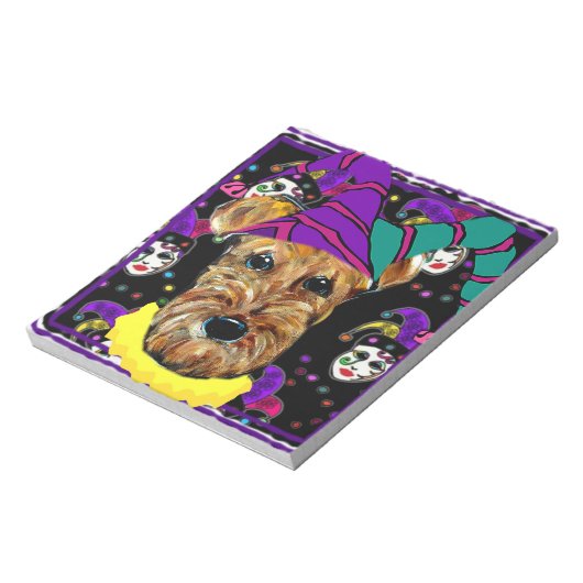 BLOC-NOTE AIREDALE TERRIER (Tourné)