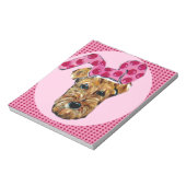 BLOC-NOTE AIREDALE TERRIER (Tourné)