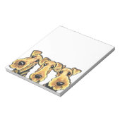 Bloc-note Airedale Terrier Lover (Tourné)