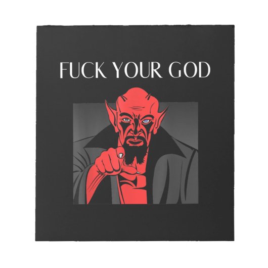 Bloc-note Aist Goat Satan Baphomet GIft (Devant)