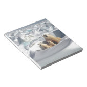 Bloc-note Ajouter SLOGAN pour sauver les ours polaires arcti (Incliné)