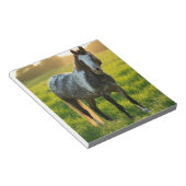 Bloc-note Ajouter une photo de cheval Personnaliser (Incliné)