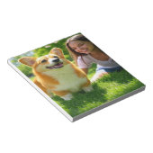 Bloc-note Ajouter une photo pour animaux de compagnie Person (Incliné)