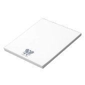 Bloc-note Ajouter Votre Nom Club Tennis Team Coach (Tourné)