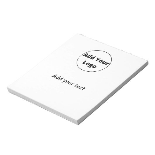 Bloc-note ajouter votre texte simple minimum personnalisé aj (Tourné)