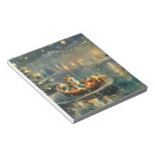 Bloc-note Akita Christmas Festive Voyage (Incliné)