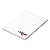 Bloc-note Alabama mon amour (Tourné)