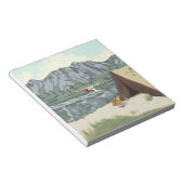 Bloc-note Alaska Bush Avion Et Pêche Voyage (Incliné)