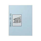 Bloc-note Alaskan Klee Kai Peinture - Cute Original Chien Ar (Tourné)