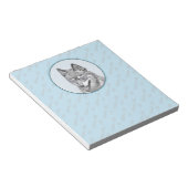 Bloc-note Alaskan Klee Kai Peinture - Cute Original Chien Ar (Incliné)