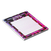 Bloc-note Alexandrite Gemstone Linked Personnalisé (Incliné)