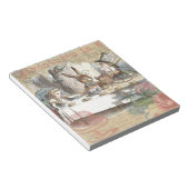 Bloc-note Alice au pays des merveilles Mad Tea Party Art (Incliné)