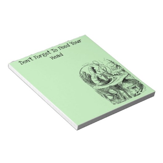 Bloc-note Alice et la Caterpillar (Incliné)