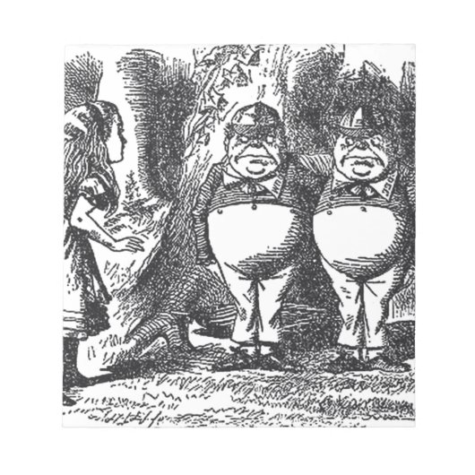 Bloc-note Alice in Wonderland (Devant)