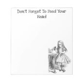 Bloc-note Alice vintage (Devant)