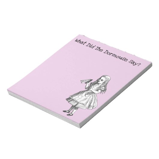 Bloc-note Alice vintage (Tourné)