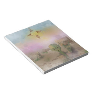 Bloc-note Alien Crash vaisseau spatial Roswell Nouveau-Mexiq