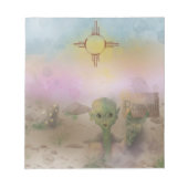 Bloc-note Alien Crash vaisseau spatial Roswell Nouveau-Mexiq (Devant)