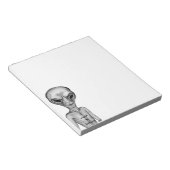 Bloc-note Alien gris, je veux croire (Incliné)