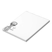 Bloc-note Alien gris, je veux croire (Tourné)