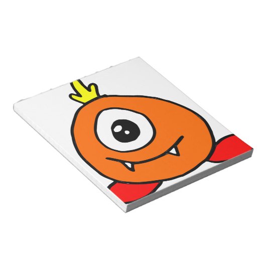 Bloc-note Alien mignon (Incliné)