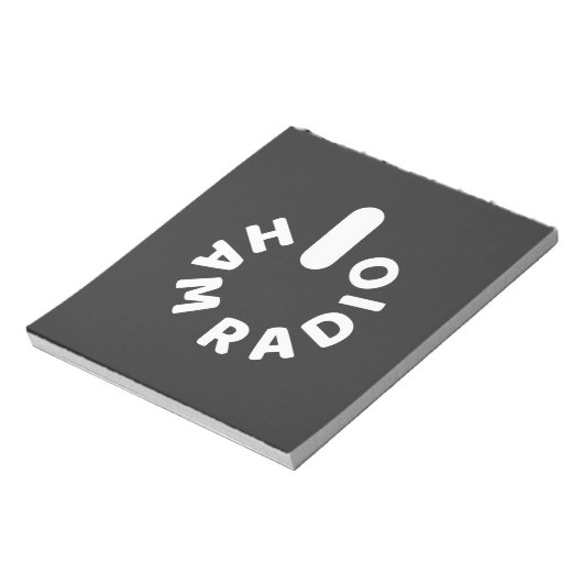 Bloc-note Alimenté par HAM Radio (Tourné)