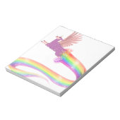 Bloc-note Allamacorn arc-en-ciel (Tourné)
