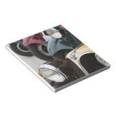 Bloc-note Allemagne, Bayern-Bavière, Munich. BMW Welt Car 5 (Incliné)