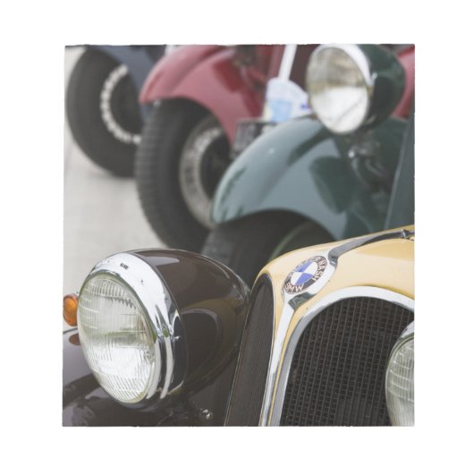 Bloc-note Allemagne, Bayern-Bavière, Munich. BMW Welt Car 5 (Devant)