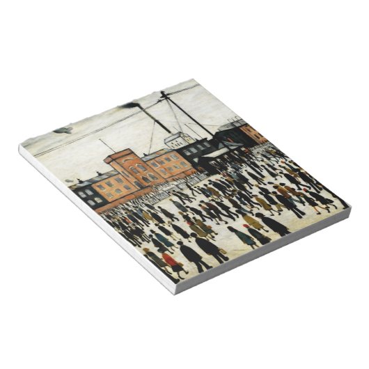 Bloc-note Aller Au Travail L.S Lowry (Incliné)