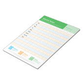 Bloc-note Allergen Intro Tracker US (Incliné)