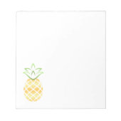 Bloc-note Aloha Hawaii à l'ananas ! (Devant)