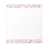 Bloc-note alphabet arménien (Devant)