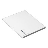 BLOC-NOTE ALPHABÈTES FLORAUX BLEUS DOUX NOM LETTRE J (Incliné)