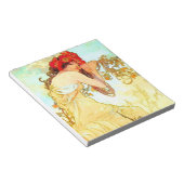 Bloc-note Alphonse Mucha Art Nouveau Été (Incliné)