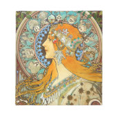 Bloc-note Alphonse Mucha Art Nouveau Zodiac (Devant)