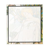 Bloc-note Alphonse Mucha - Iris WB (Devant)