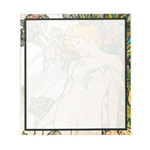 Bloc-note Alphonse Mucha - Iris WB