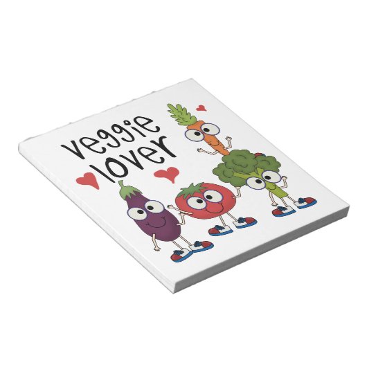 Bloc-note Amant végétarien (Incliné)