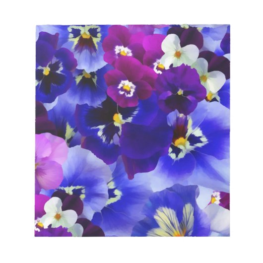Bloc-note Ambiance florale (Devant)