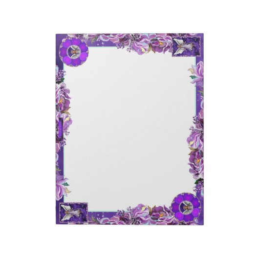 Bloc-note Âme violette (Tourné)