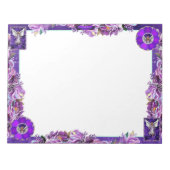 Bloc-note Âme violette (Devant)